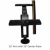 Cornfield Fishing Gear Double Monitor Mount – 6″, 8″, 10″, 12″ or 14″ Arms