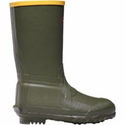 LaCROSSE LIL BURLY RUBBER BOOT OD GRN 9in FOAM INSUL (Youth Boots)