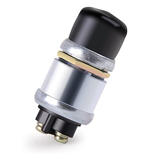 Engine Start Push Button Momentary Start Switch 12V / 24V Weatherproof Push Button Start Switch for Car Truck Boat RV ATV