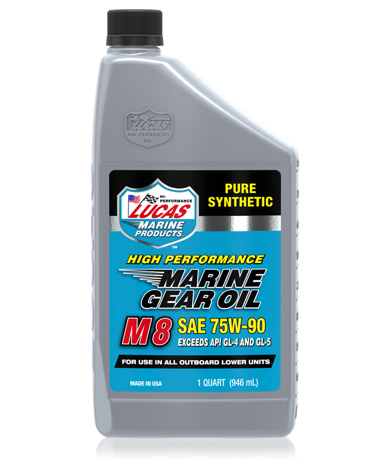 Synthetic SAE 75W-90 M8 Marine Gear Oil Quart