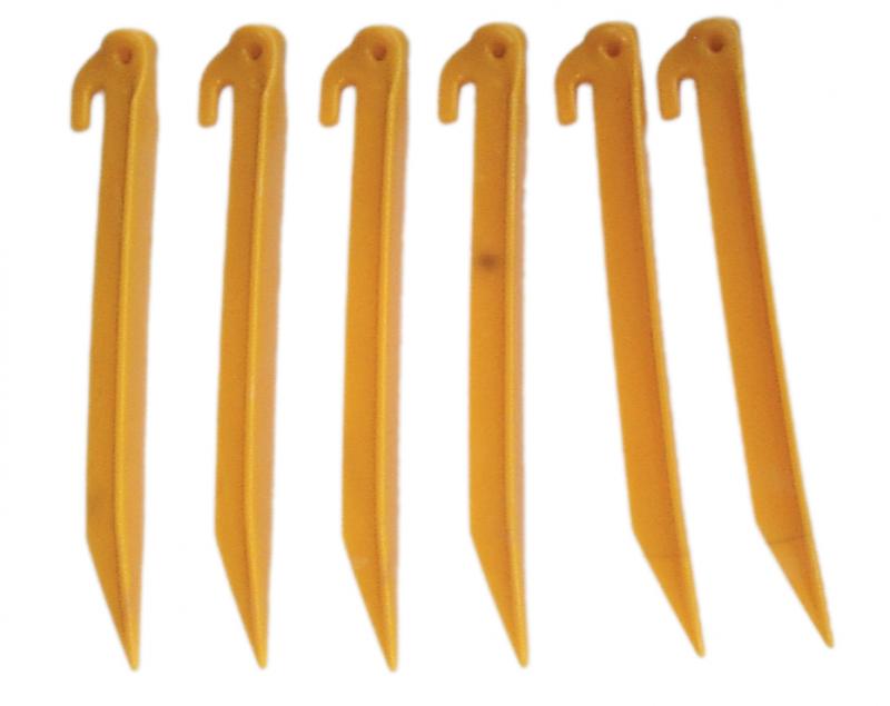 TENT PEGS- 6/CARD