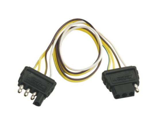 FULTON PRODUCTS - 4-FLAT EXTN HARNESS 2' LONG,4-FLAT EXTENSION HARNESS - 707254