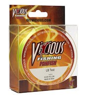 10lb Vicious Hi-Vis Yellow Panfish - 330 Yards, .011" Avg. Dia.