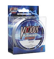 VICIOUS Clear Blue Ultimate - 330 Yards, .008" Avg. Dia. 6 LB