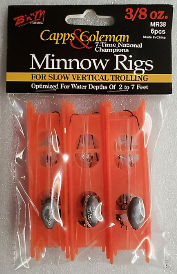 Bnm Capps and Coleman Minnow Rig