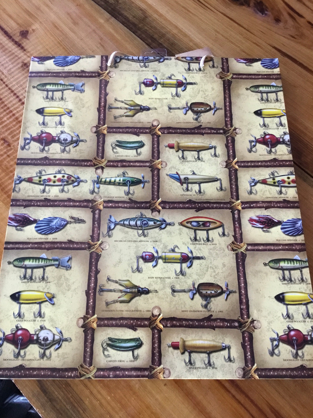 Gift Bag Large antique Lures