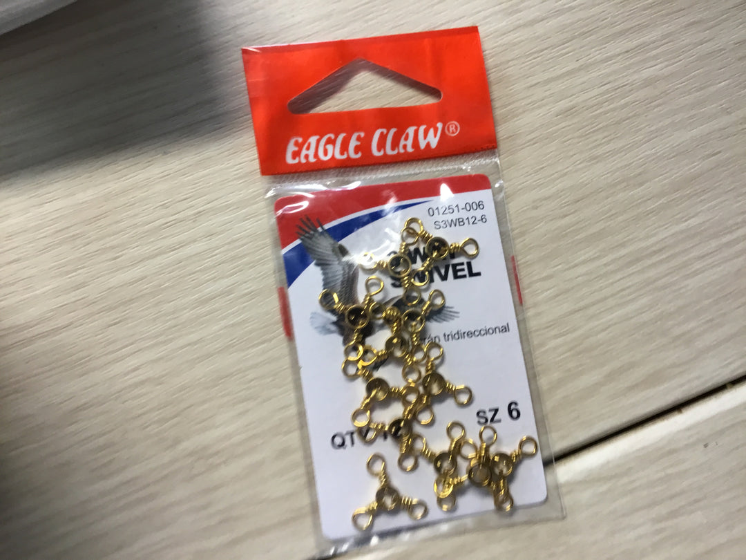 Eagle Claw 3-Way Swivel