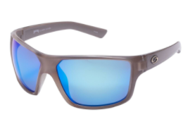 Strike King SG-S11403 S11 Optics Clinch Sunglasses Polarized, Crystal/White Blue Mirror