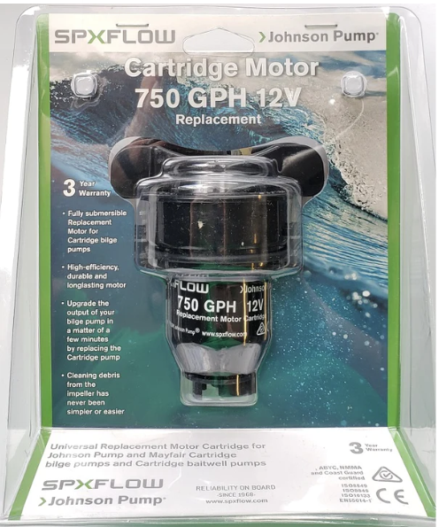 SPXFLOW Johnson Pump 750 GPH Cartridge Motor 28572