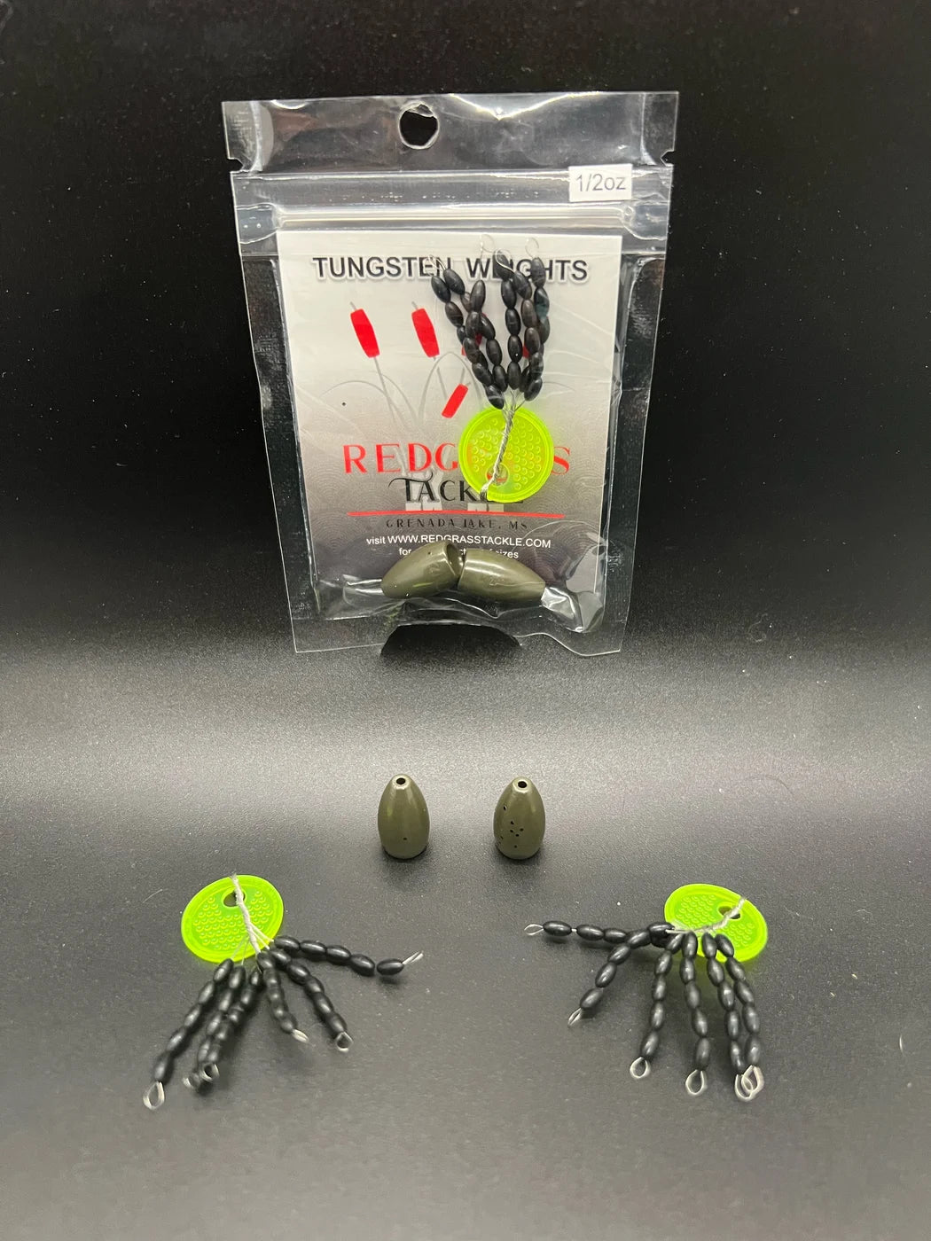 REDGRASS TACKLE TUNGSTEN WORM WEIGHTS