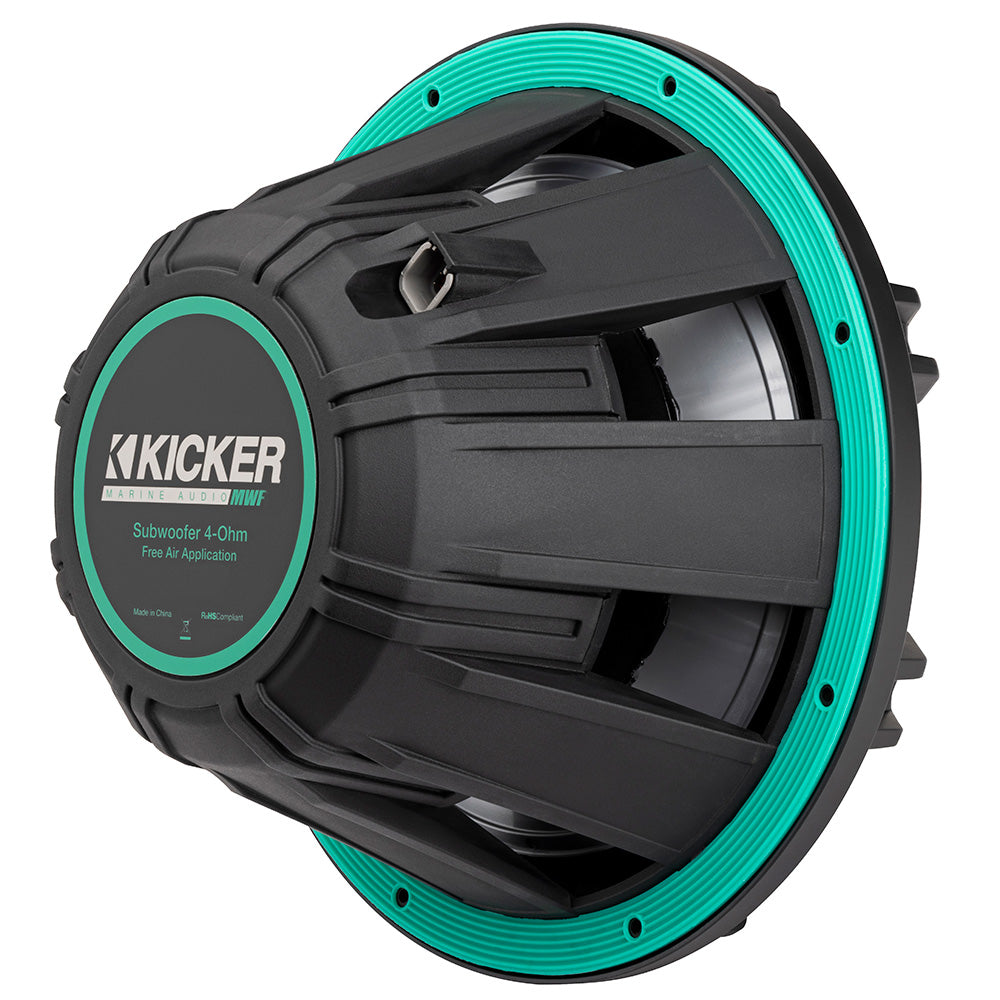 KICKER 12" Premium Marine Subwoofer f/Free-Air Applications - 4-Ohm [51MWF124]