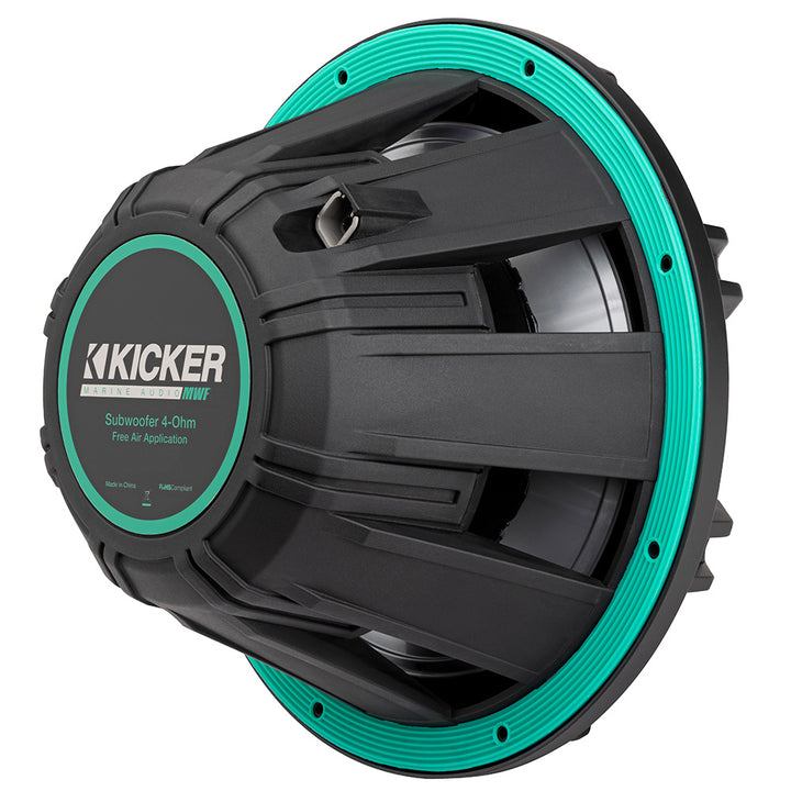 KICKER 12" Premium Marine Subwoofer f/Free-Air Applications - 4-Ohm [51MWF124]