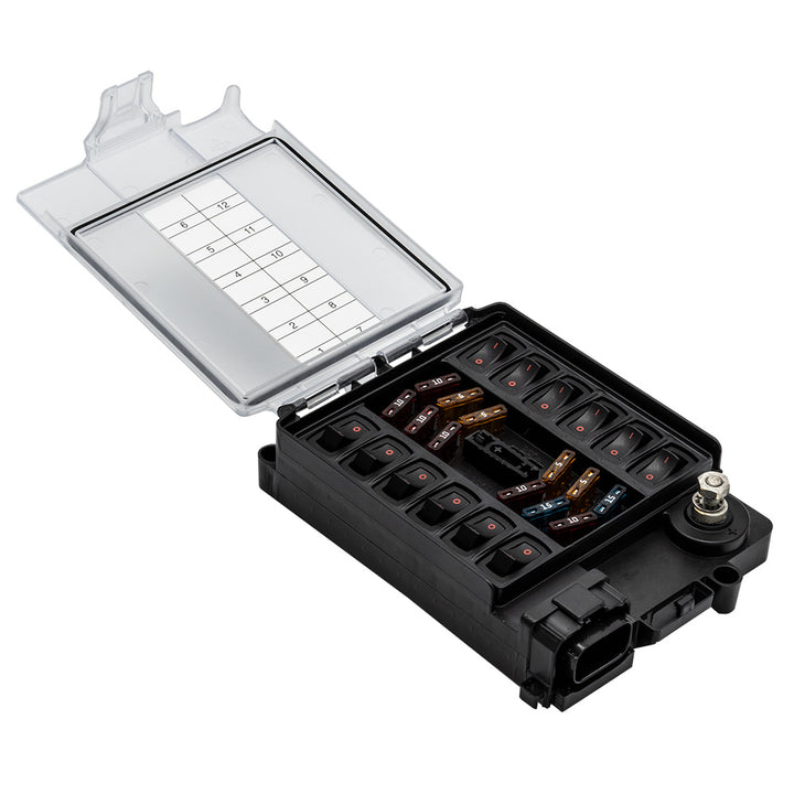 Maretron 12 Circuit Bypass Module NMEA 2K w/o Fuse Pack  Jumper Wire [CBMD12]