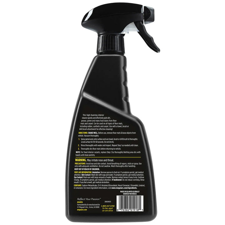 Meguiar's Foaming Floor Mat + Carpet Cleaner - 16oz [G262816]
