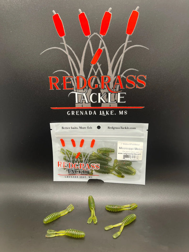 REDGRASS 2" RIBBED PADDLETAIL