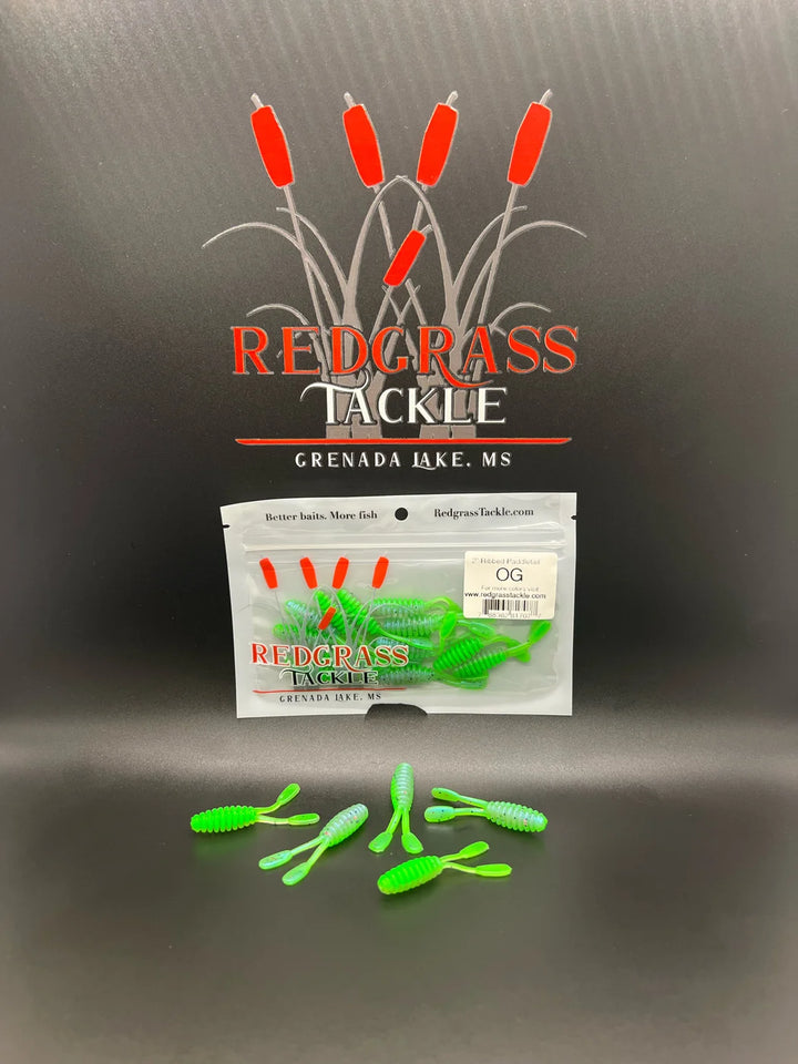 REDGRASS 2" RIBBED PADDLETAIL