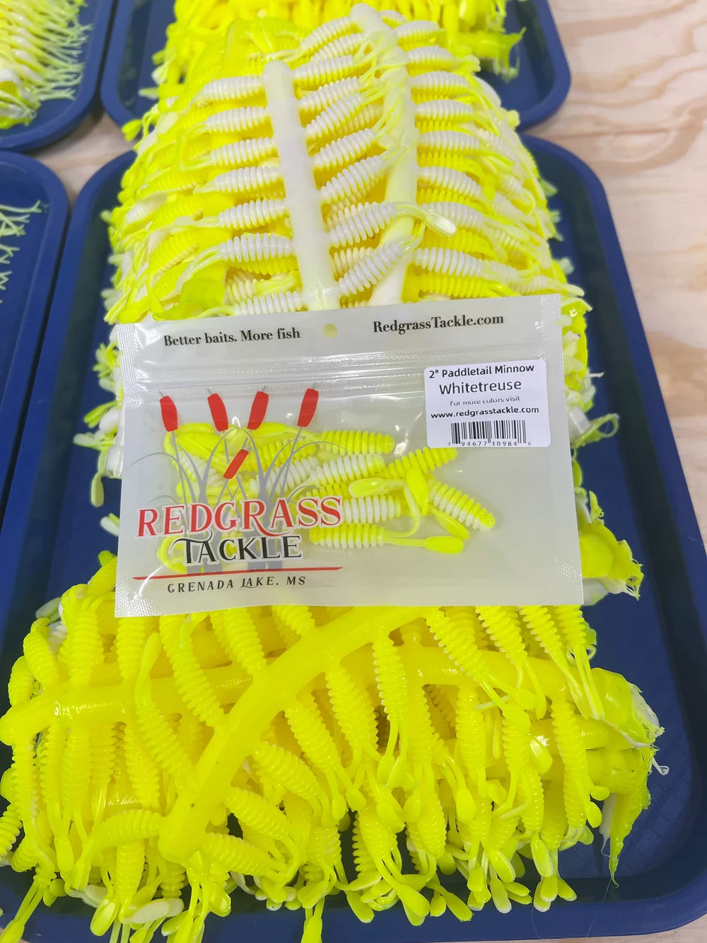 REDGRASS 2" RIBBED PADDLETAIL