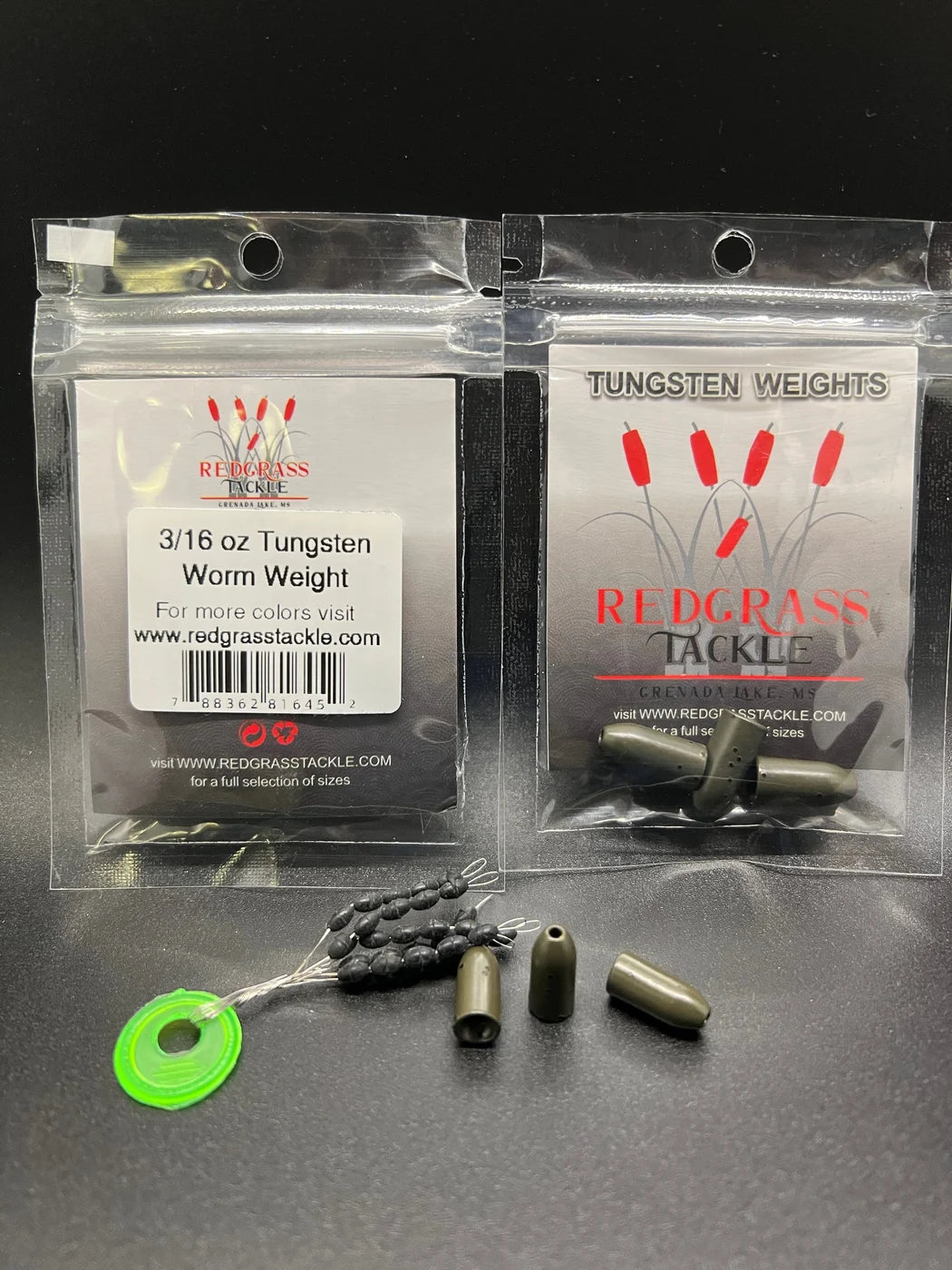 REDGRASS TACKLE TUNGSTEN WORM WEIGHTS