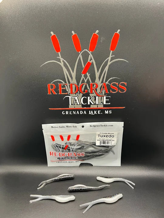 Redgrass 3" Chubby Minnow Split tail