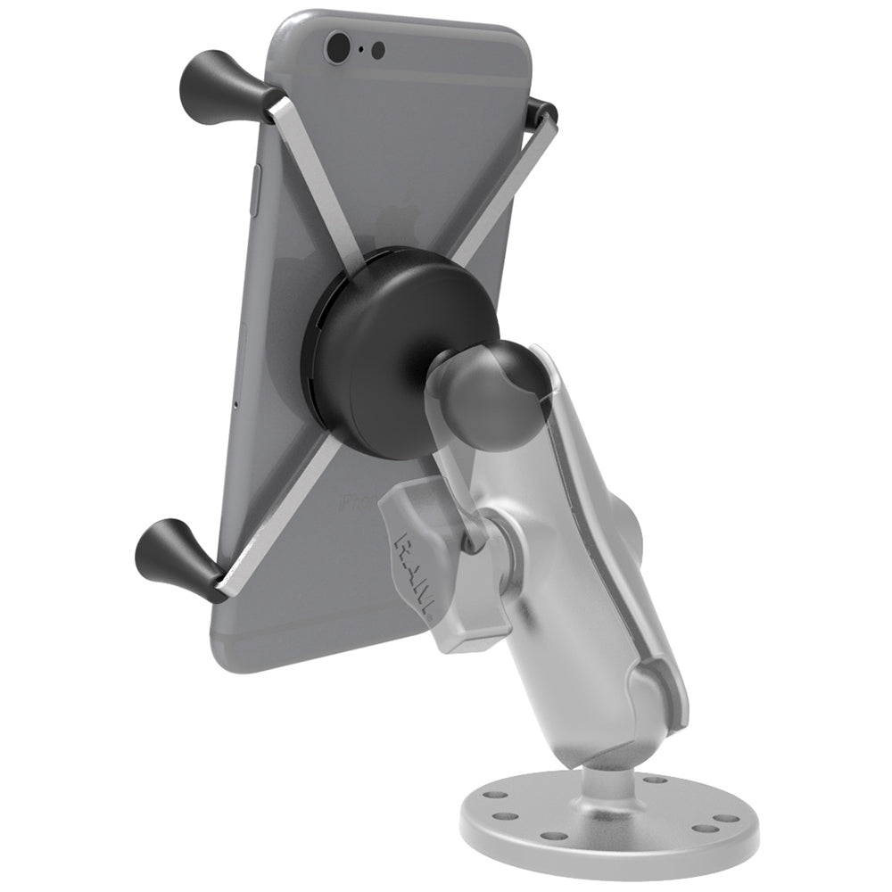 RAM Mount Universal X-Grip IV Large Phone/Phablet Holder w/1" Ball [RAM-HOL-UN10BU]