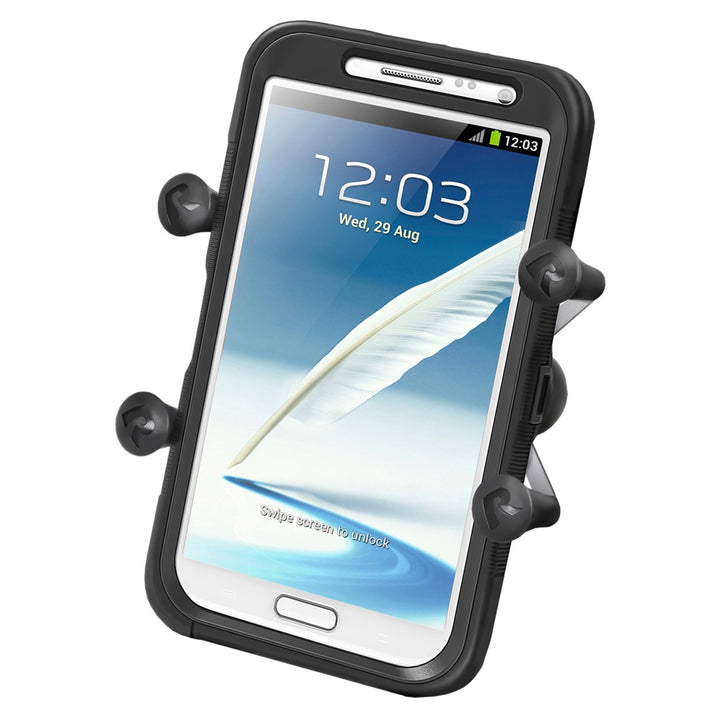 RAM Mount Universal X-Grip IV Large Phone/Phablet Holder w/1" Ball [RAM-HOL-UN10BU]