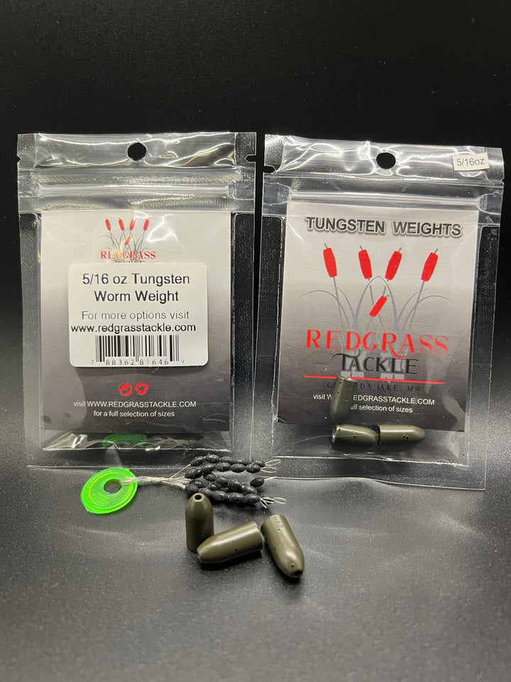 REDGRASS TACKLE TUNGSTEN WORM WEIGHTS