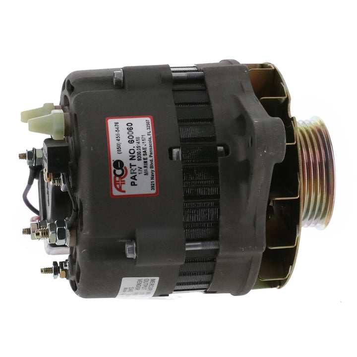 ARCO Marine Premium Replacement Alternator w/Multi-Groove Serpentine Pulley - 12V  65A [60060]