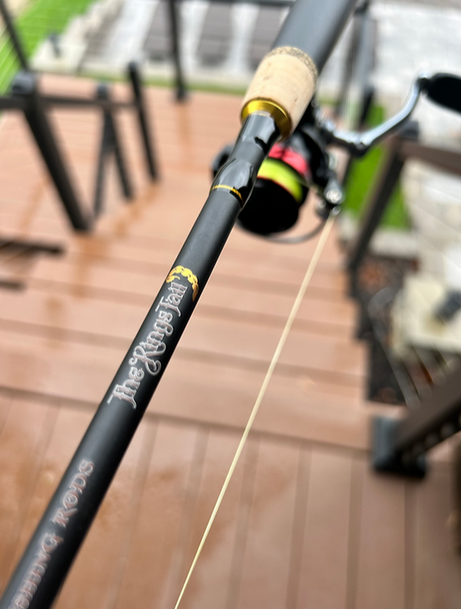 3 Pounfd Fishing Rods -The Kings Tail - 8 Footer