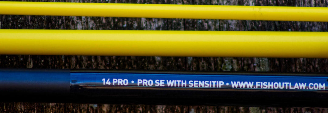 Outlaw Crappie Poles 14' Pro SE