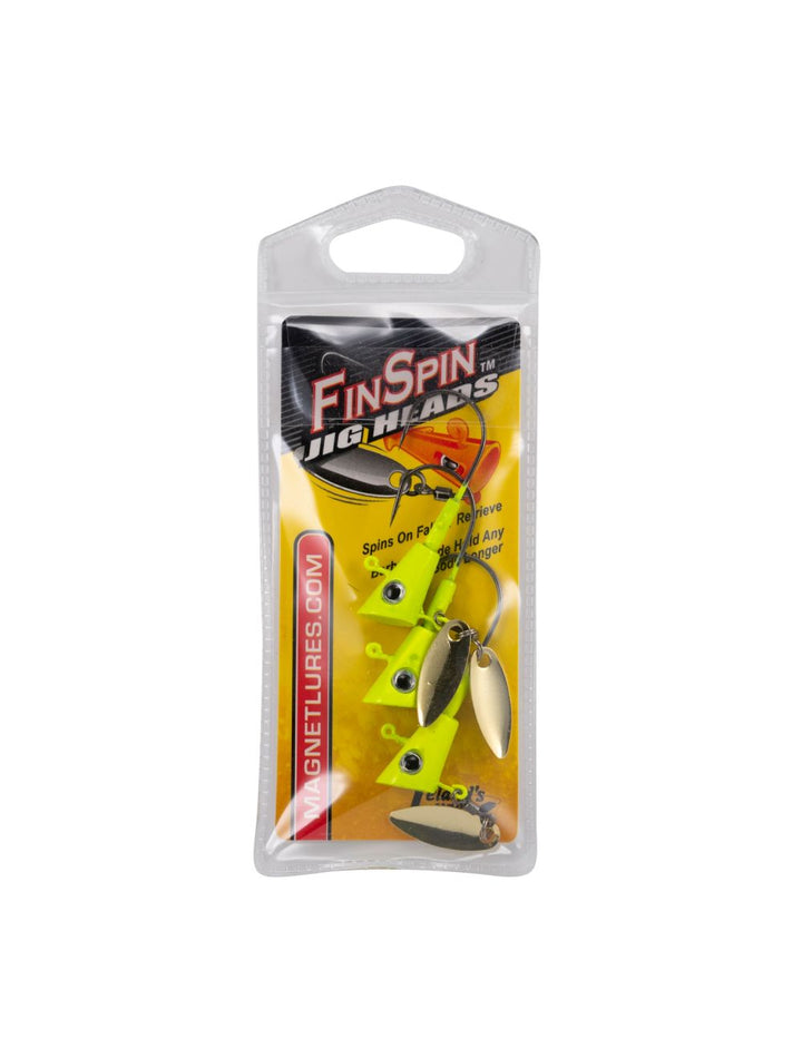 FinSpin JIG HEADS 3pk