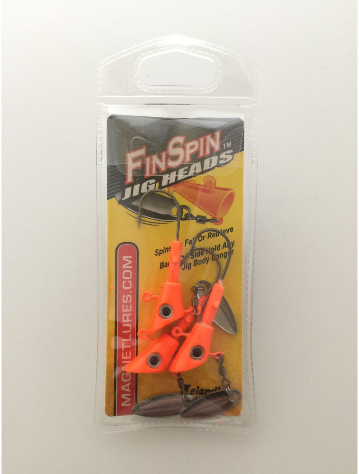 FinSpin JIG HEADS 3pk