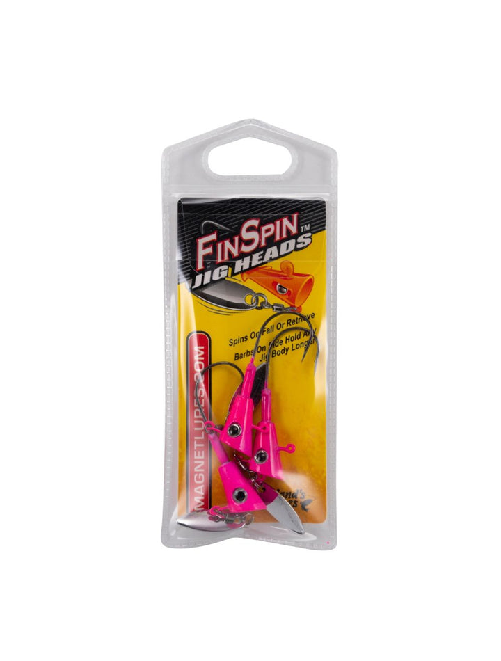 FinSpin JIG HEADS 3pk