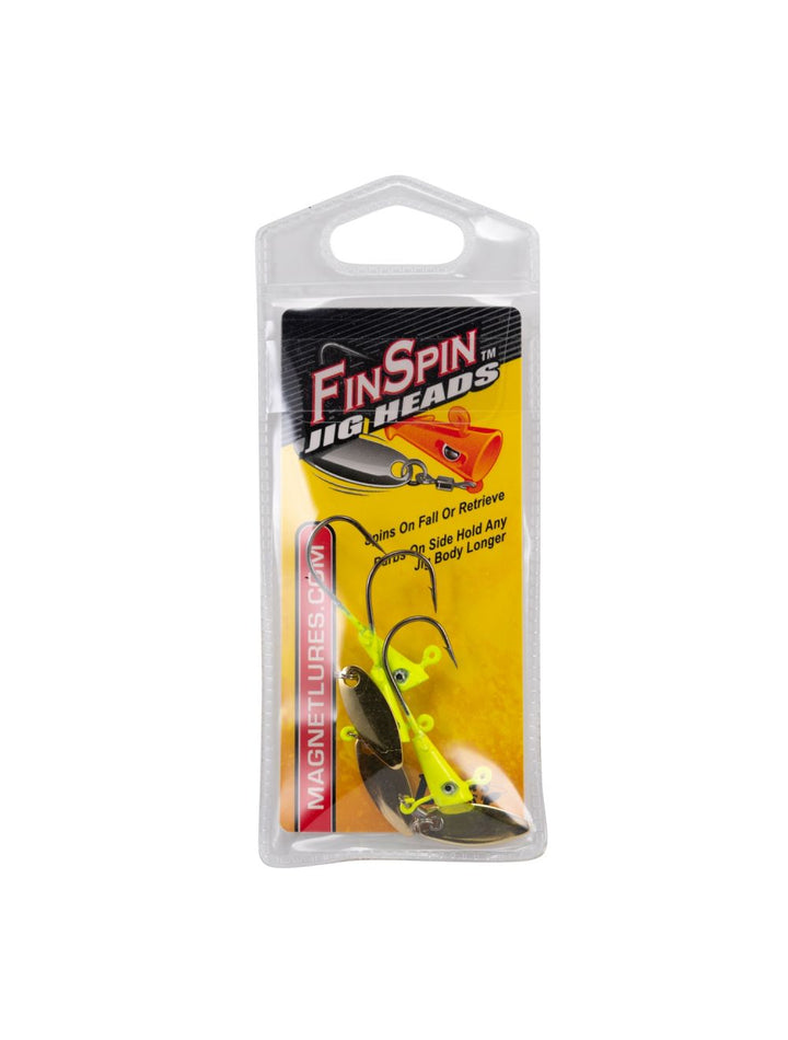 FinSpin JIG HEADS 3pk