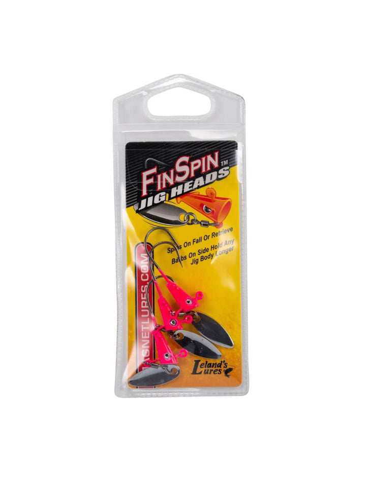 FinSpin JIG HEADS 3pk
