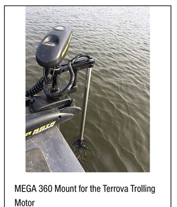 Cornfield Fishing Gear Mega 360 Mount for the Terrova Trolling Motor – PTG  Outdoors