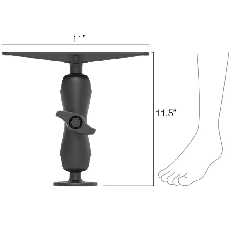 RAM® Large Marine Electronics Mount RAM- D-111