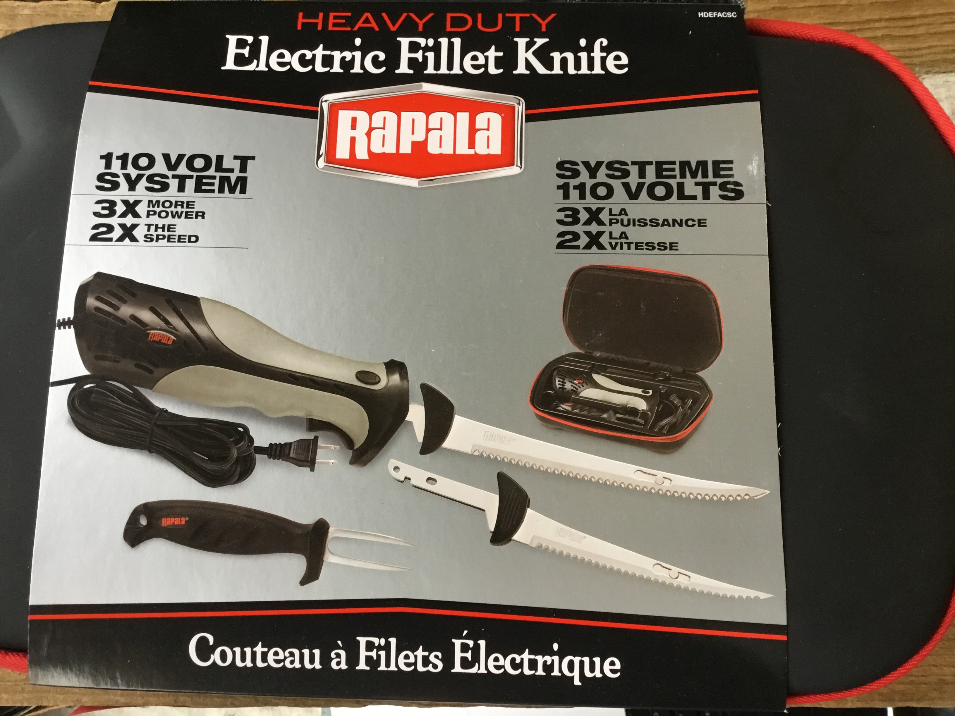 Rapala Electric Fillet Knife Set