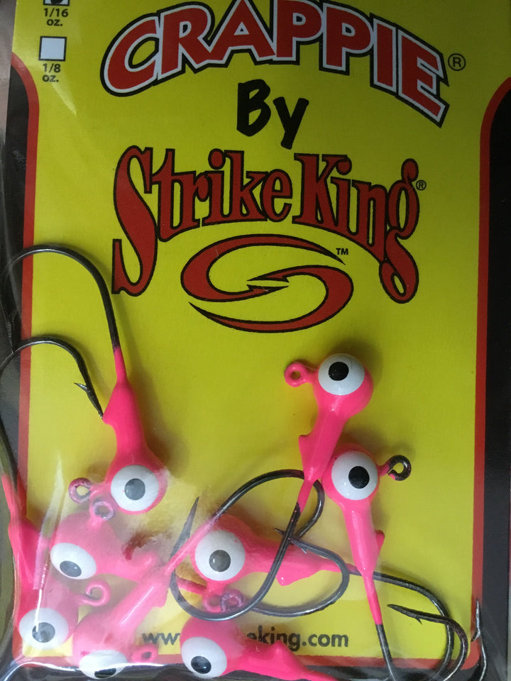 Mr Crappie by StrikeKing 8 pk Jig Heads