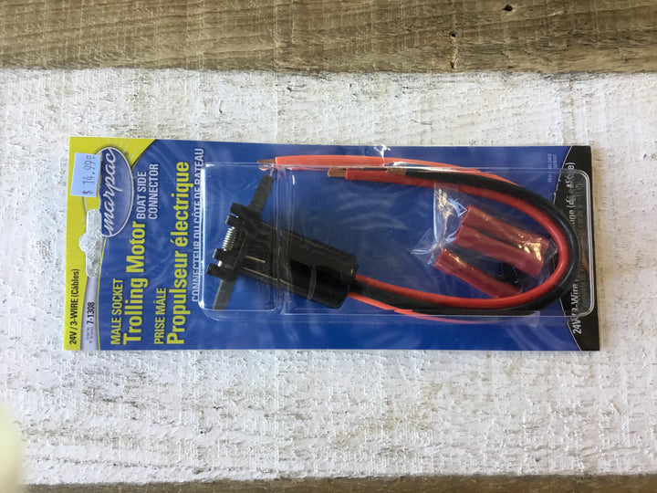 Male Socket Trolling Motor
