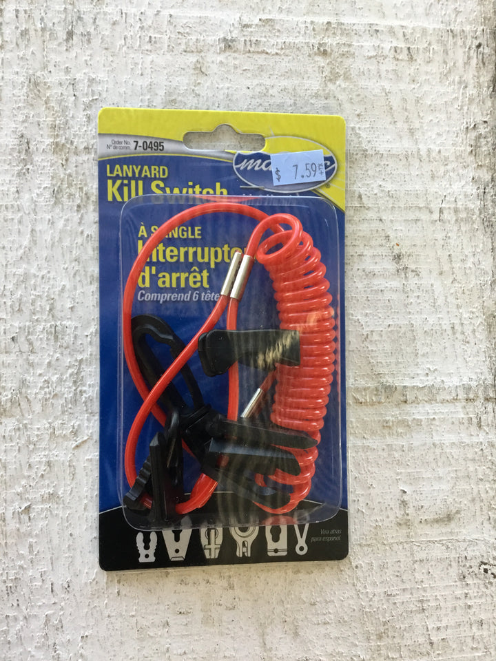 Lanyard Kill Switch with 6 Heads