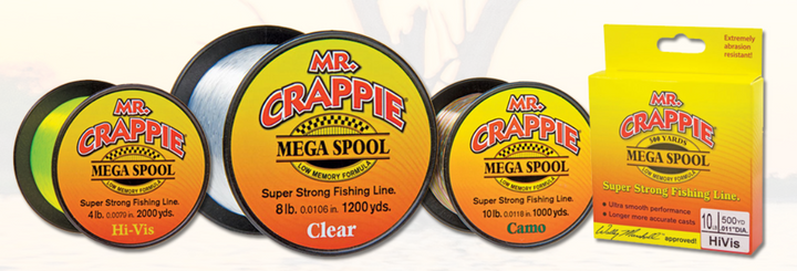 Mr. Crappie® Monofllament Fishing Line