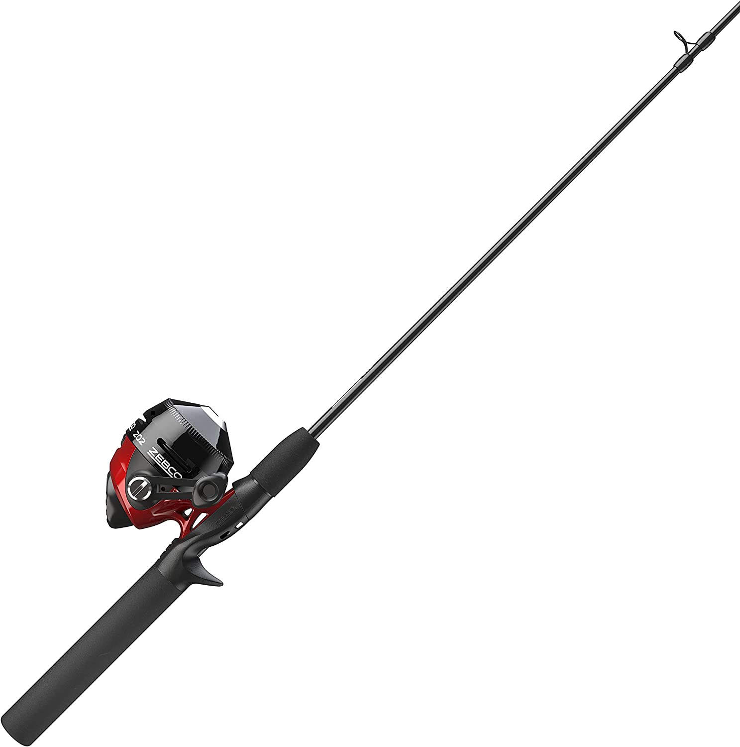Zebco 202 Spincast Reel and 2-Piece Fishing Rod Combo – PTG Outdoors